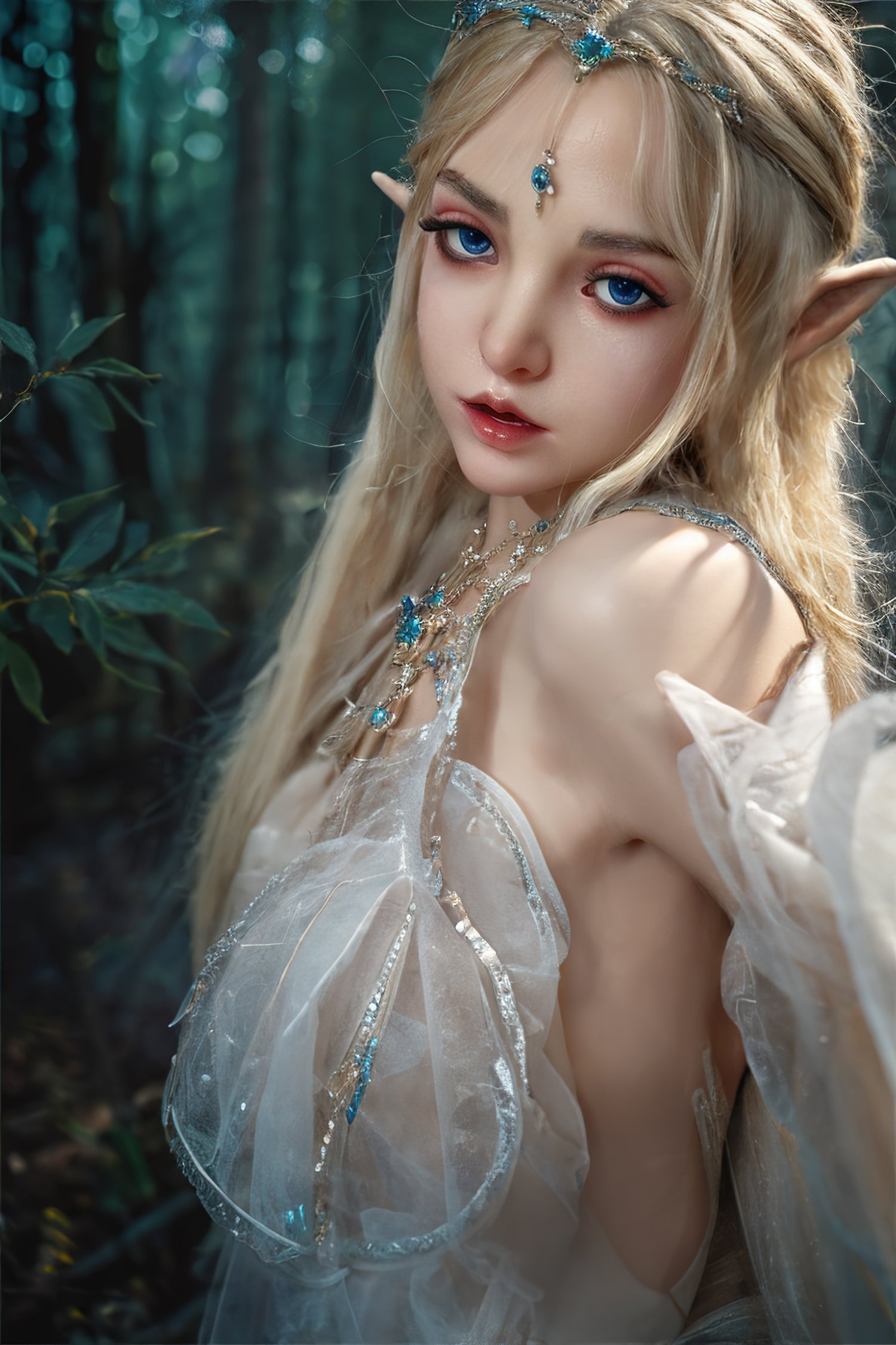 Sibyl Movable-Jaw Silicone Sex Doll | Custom Order