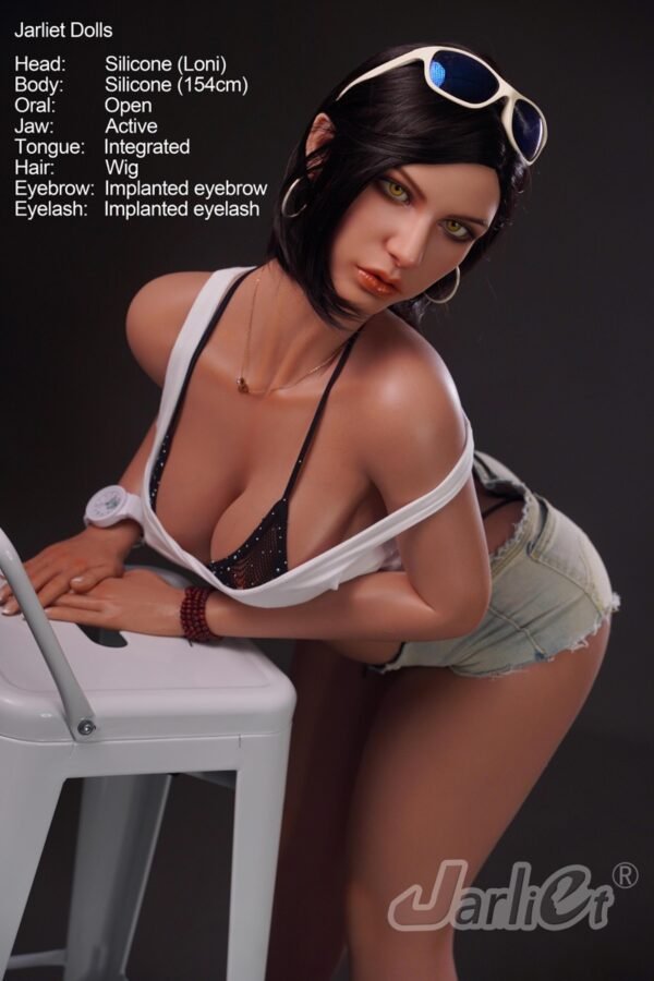 Loni 154 cm Movable-Jaw Silicone Sex Doll | Custom Order