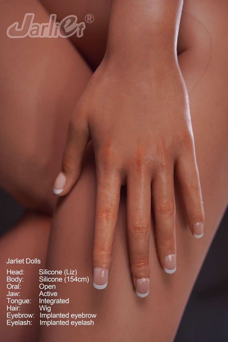Liz 154 cm Movable-Jaw Silicone Sex Doll | Custom Order