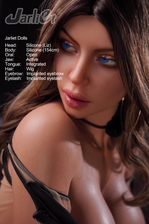 Liz 154 cm Movable-Jaw Silicone Sex Doll | Custom Order