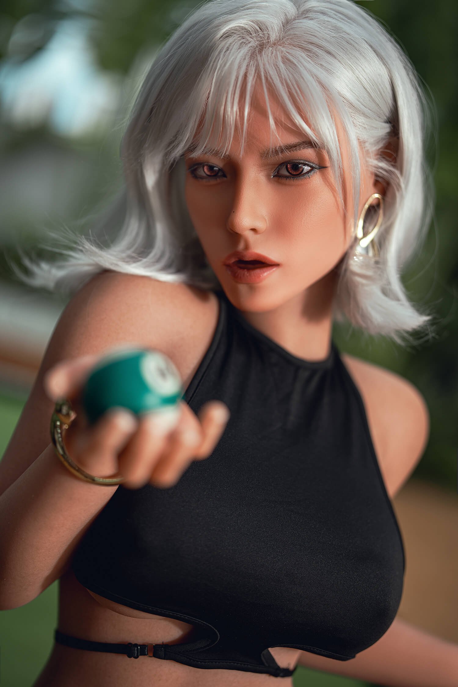 Quincy 164 cm Movable-Jaw Silicone-Head TPE-Body Sex Doll | Custom Order